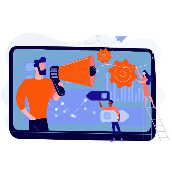 Digital Marketing Kantine | Icon für Growth Marketing