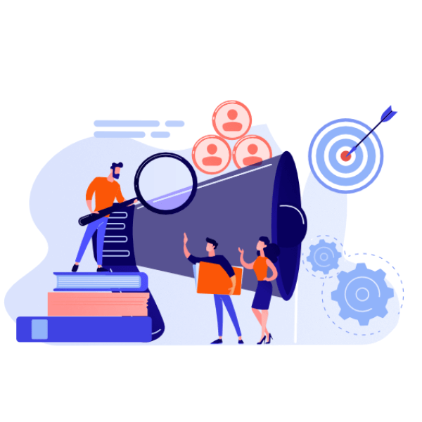 Digital Marketing Kantine | Icon für SEA, Suchmaschinen Werbung